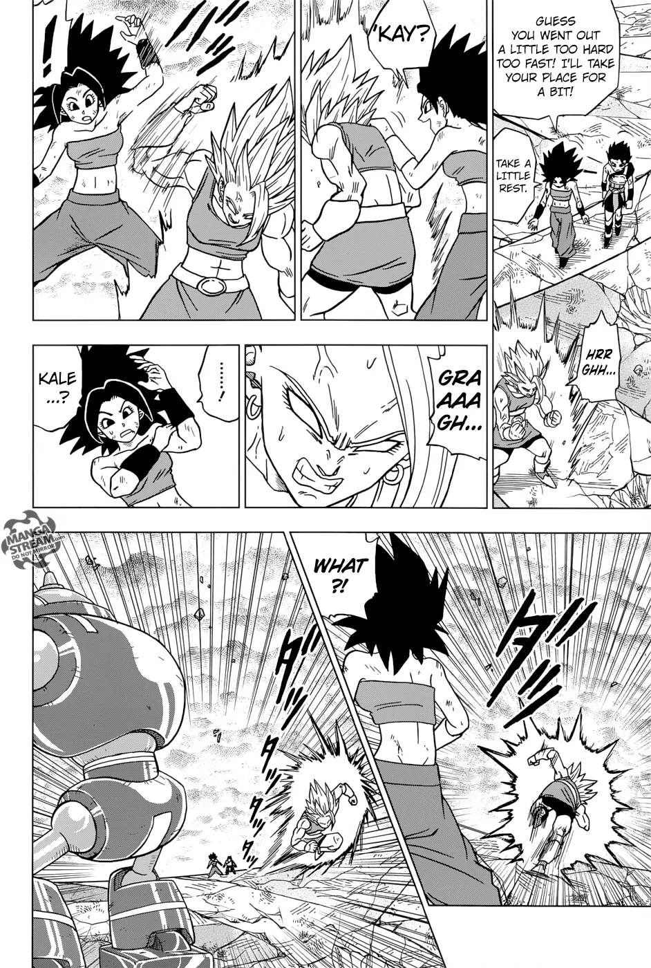 Dragon Ball Super Manga Chapter 38 page 16 - Universe 6's Last Resort