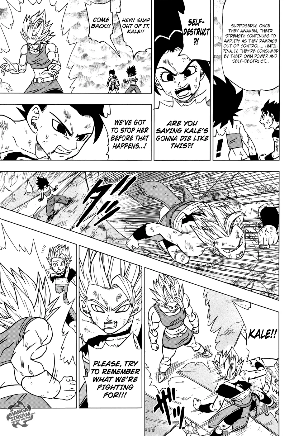Dragon Ball Super Manga Chapter 38 page 21 - Universe 6's Last Resort