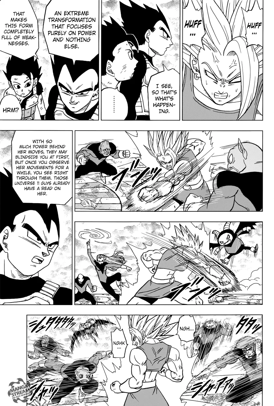 Dragon Ball Super Manga Chapter 38 page 25 - Universe 6's Last Resort