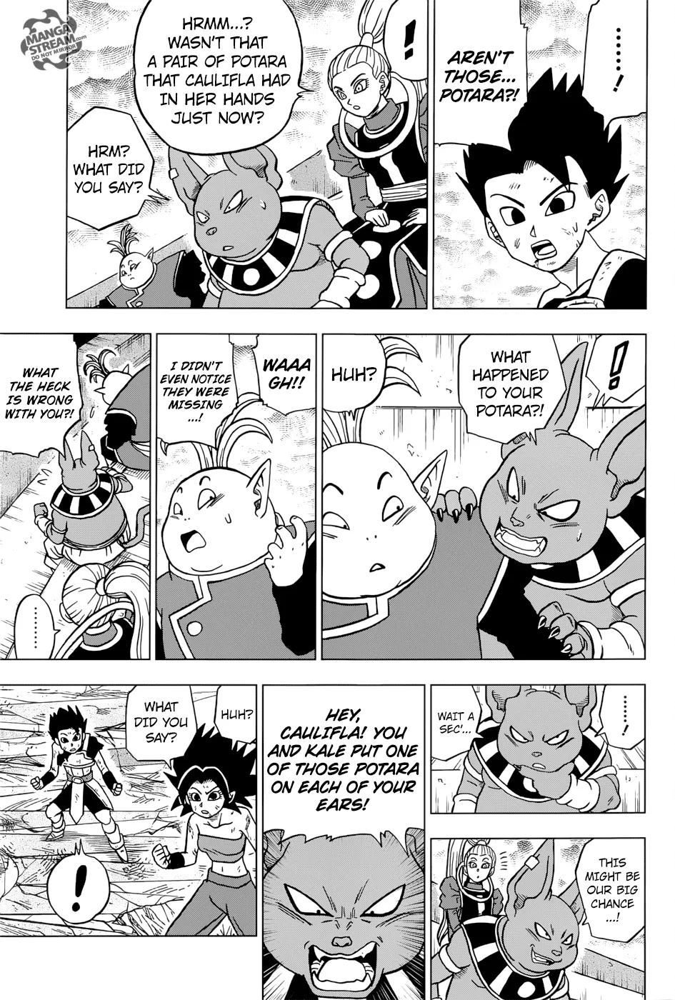 Dragon Ball Super Manga Chapter 38 page 29 - Universe 6's Last Resort