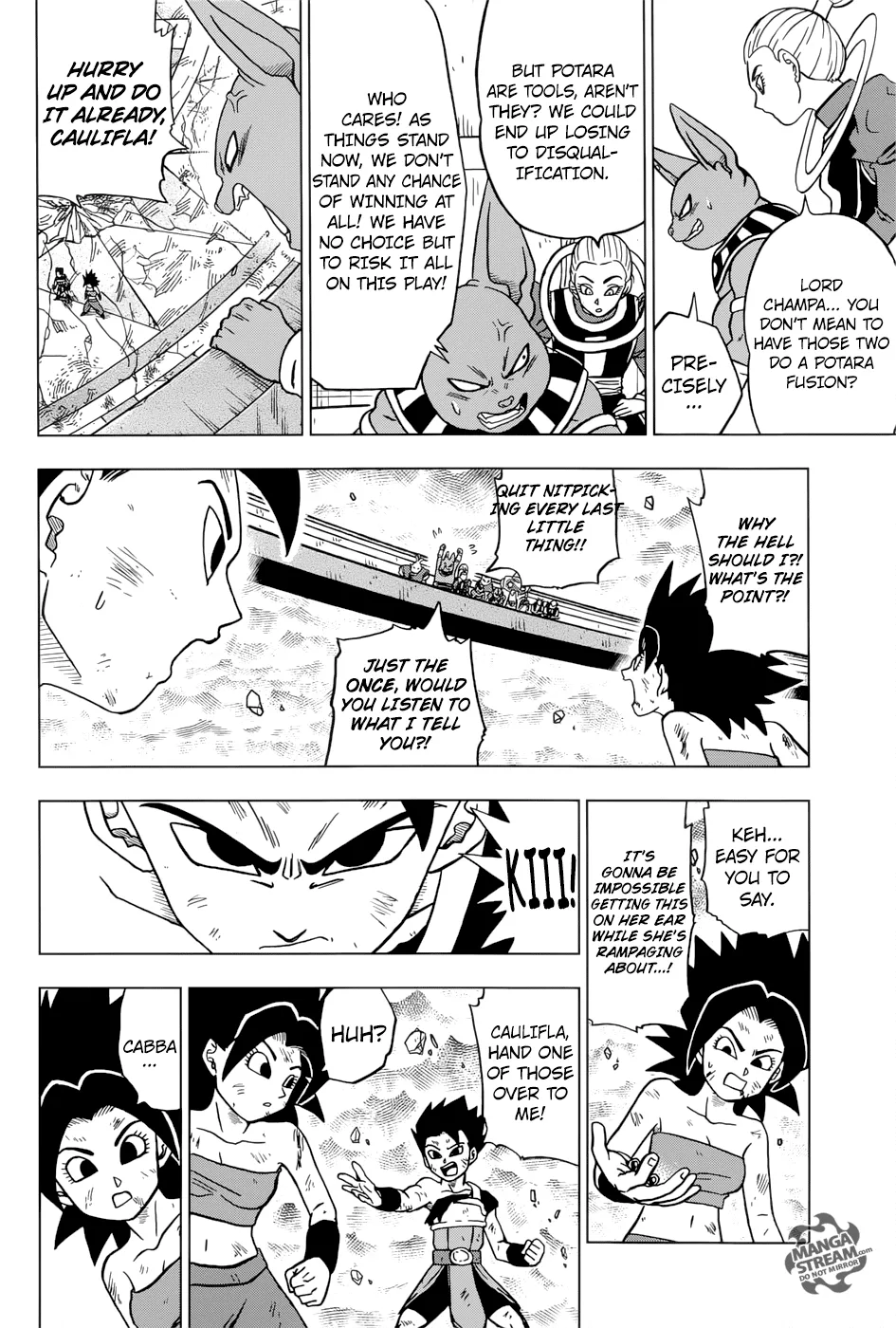 Dragon Ball Super Manga Chapter 38 page 30 - Universe 6's Last Resort