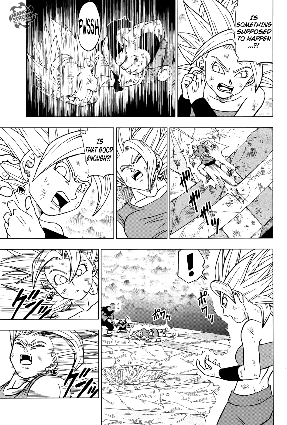 Dragon Ball Super Manga Chapter 38 page 35 - Universe 6's Last Resort