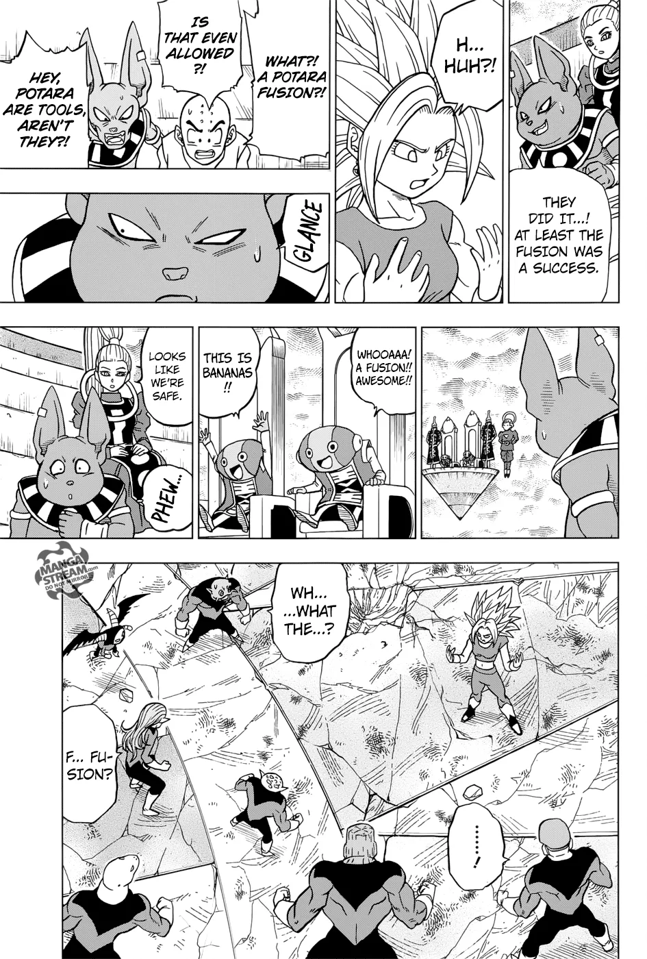 Dragon Ball Super Manga Chapter 38 page 37 - Universe 6's Last Resort