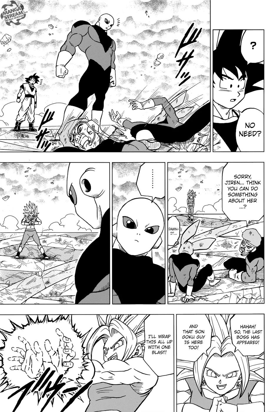 Dragon Ball Super Manga Chapter 38 page 43 - Universe 6's Last Resort