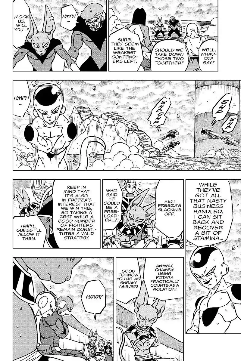 Dragon Ball Super Manga Chapter 39 page 10 - Sign of Son Goku's Awakening