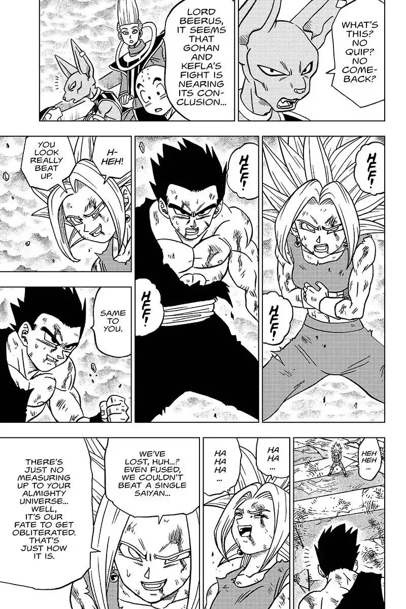 Dragon Ball Super Manga Chapter 39 page 11 - Sign of Son Goku's Awakening