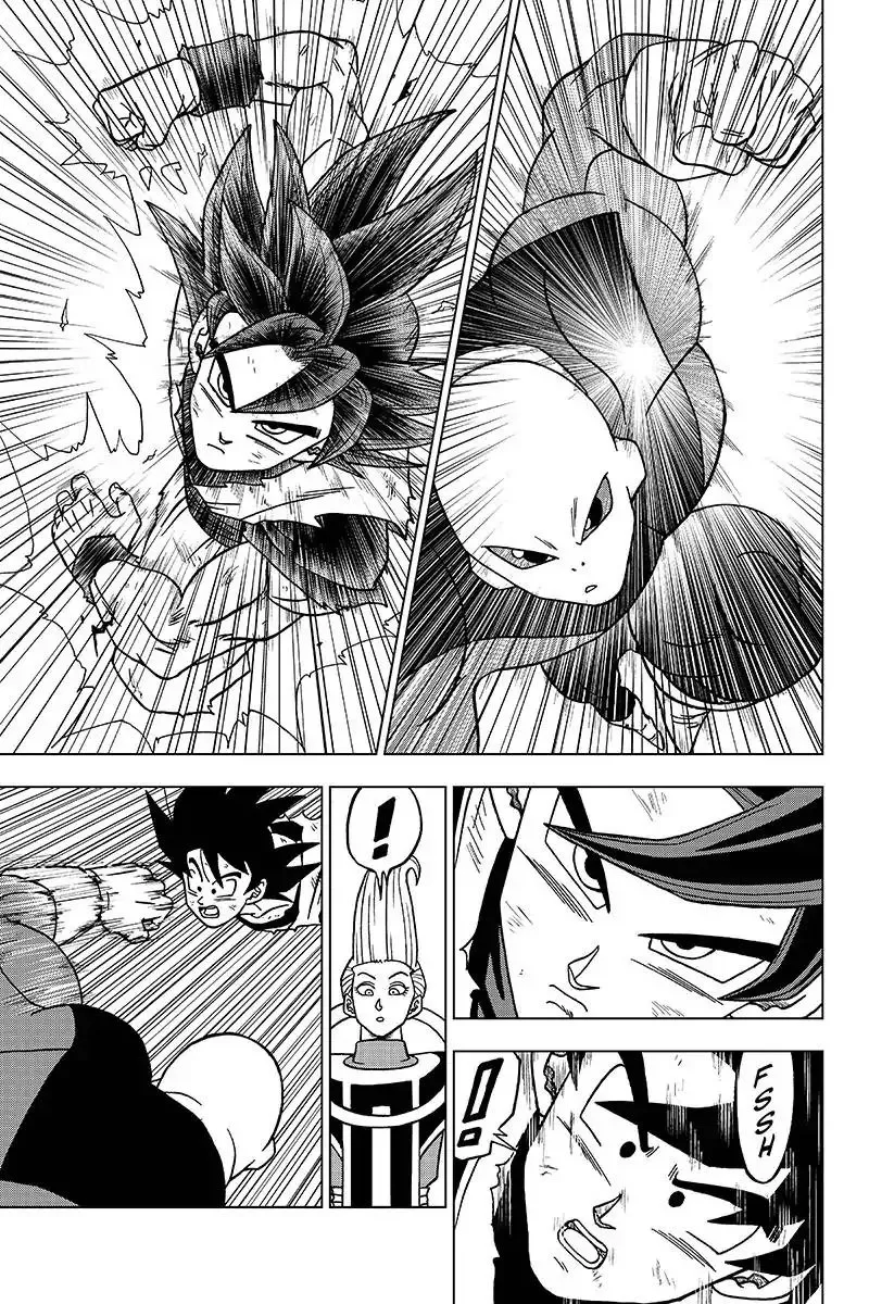 Dragon Ball Super Manga Chapter 39 page 43 - Sign of Son Goku's Awakening