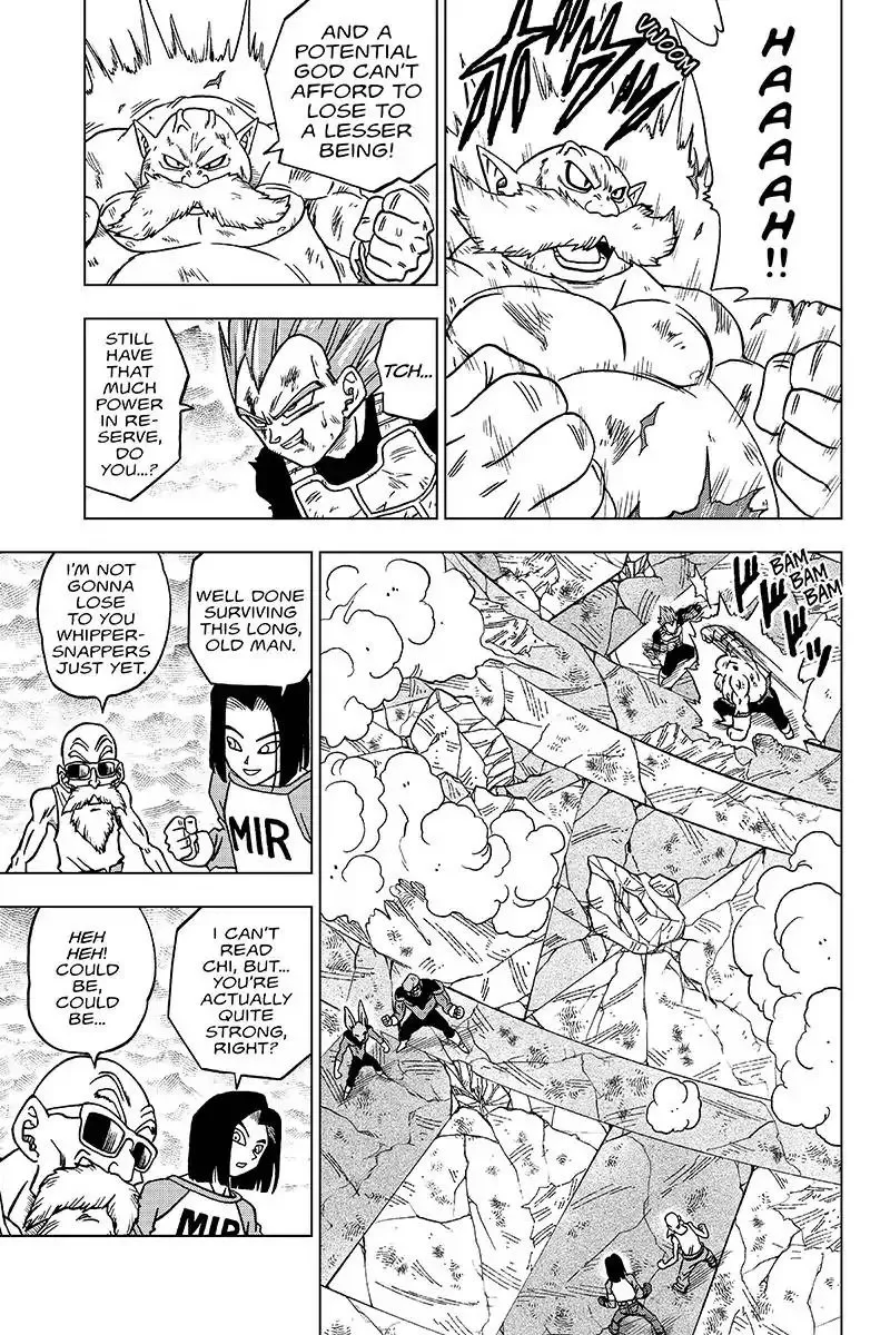 Dragon Ball Super Manga Chapter 39 page 9 - Sign of Son Goku's Awakening
