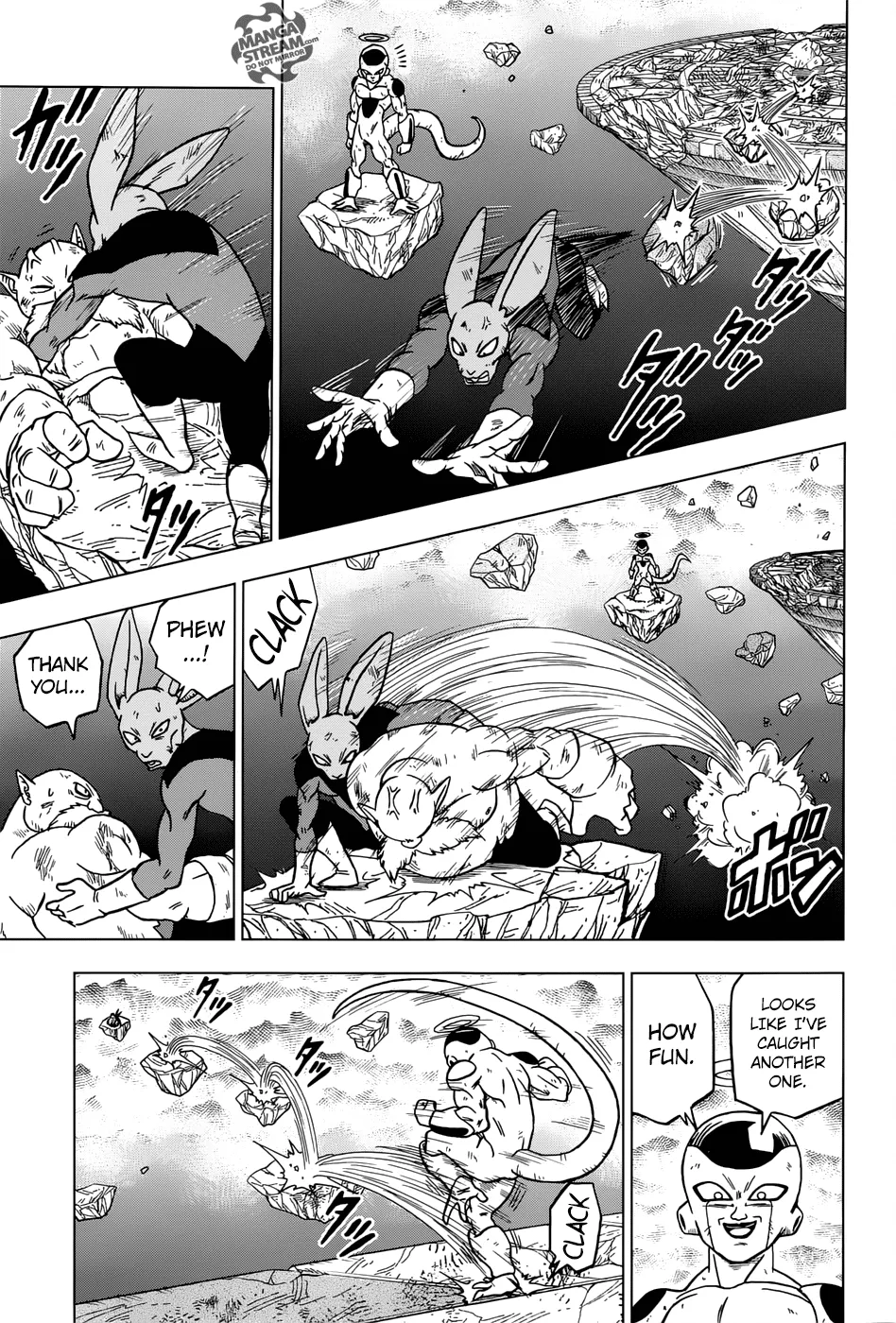 Dragon Ball Super Manga Chapter 40 page 19 - Jiren vs. Universe 7