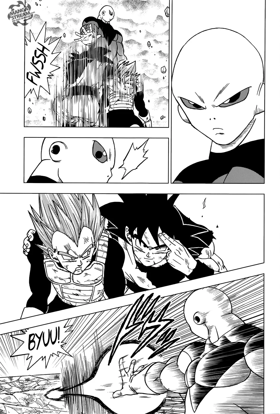 Dragon Ball Super Manga Chapter 40 page 23 - Jiren vs. Universe 7