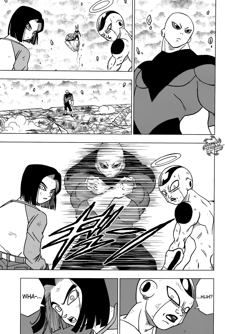 Dragon Ball Super Manga Chapter 40 page 25 - Jiren vs. Universe 7