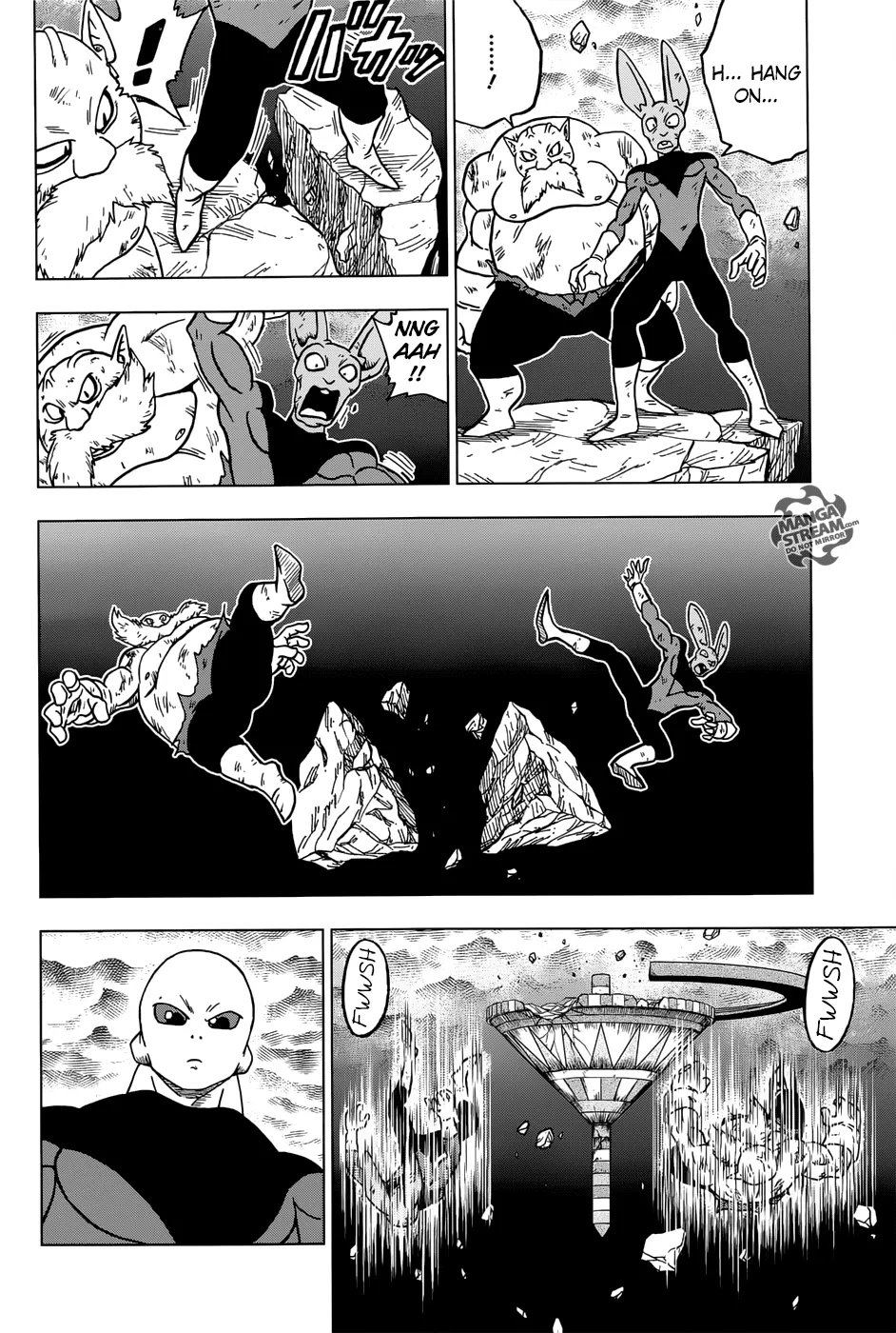 Dragon Ball Super Manga Chapter 40 page 28 - Jiren vs. Universe 7