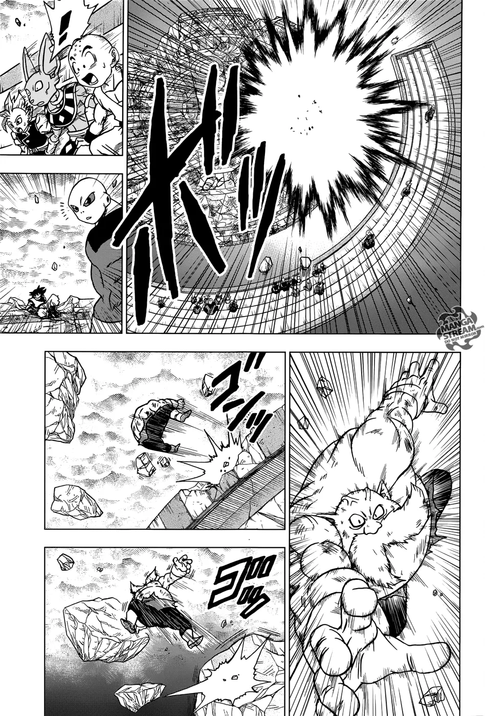 Dragon Ball Super Manga Chapter 40 page 3 - Jiren vs. Universe 7