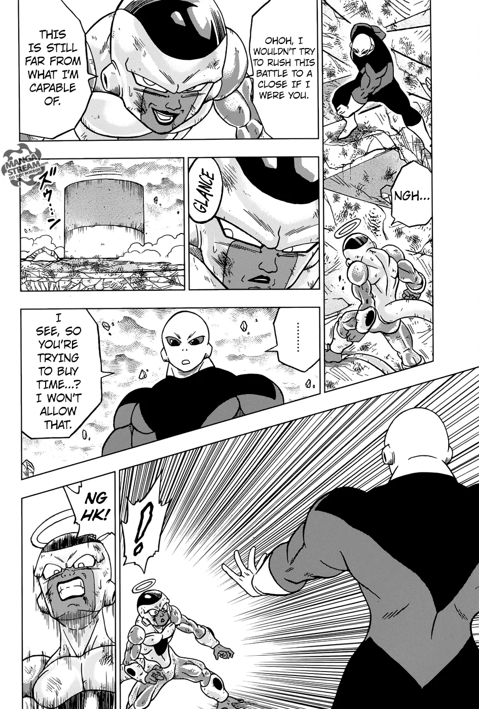 Dragon Ball Super Manga Chapter 40 page 32 - Jiren vs. Universe 7