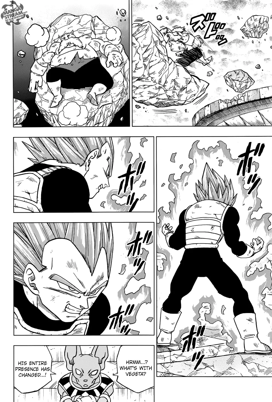 Dragon Ball Super Manga Chapter 40 page 4 - Jiren vs. Universe 7