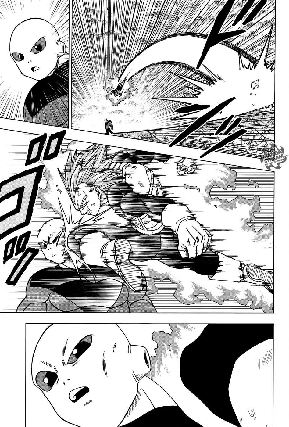 Dragon Ball Super Manga Chapter 40 page 5 - Jiren vs. Universe 7