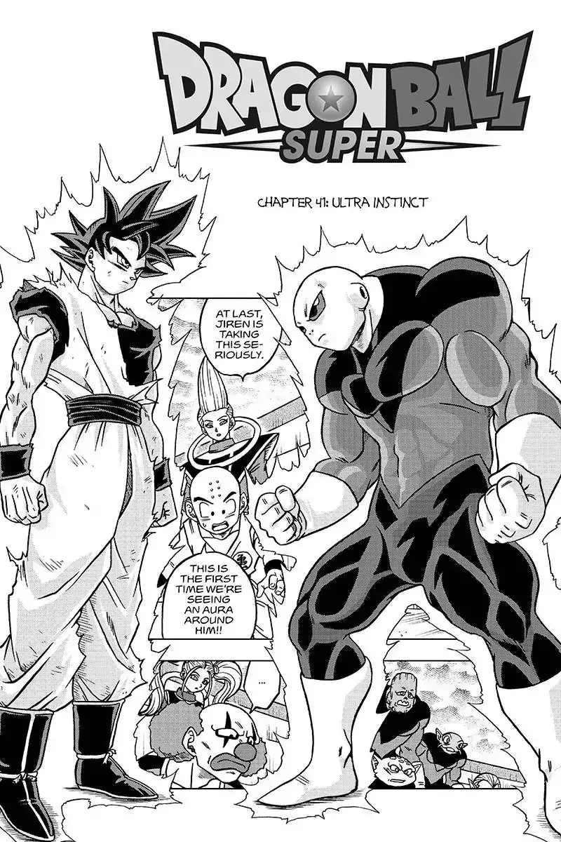 Dragon Ball Super Manga Chapter 41 page 1 - Ultra Instinct