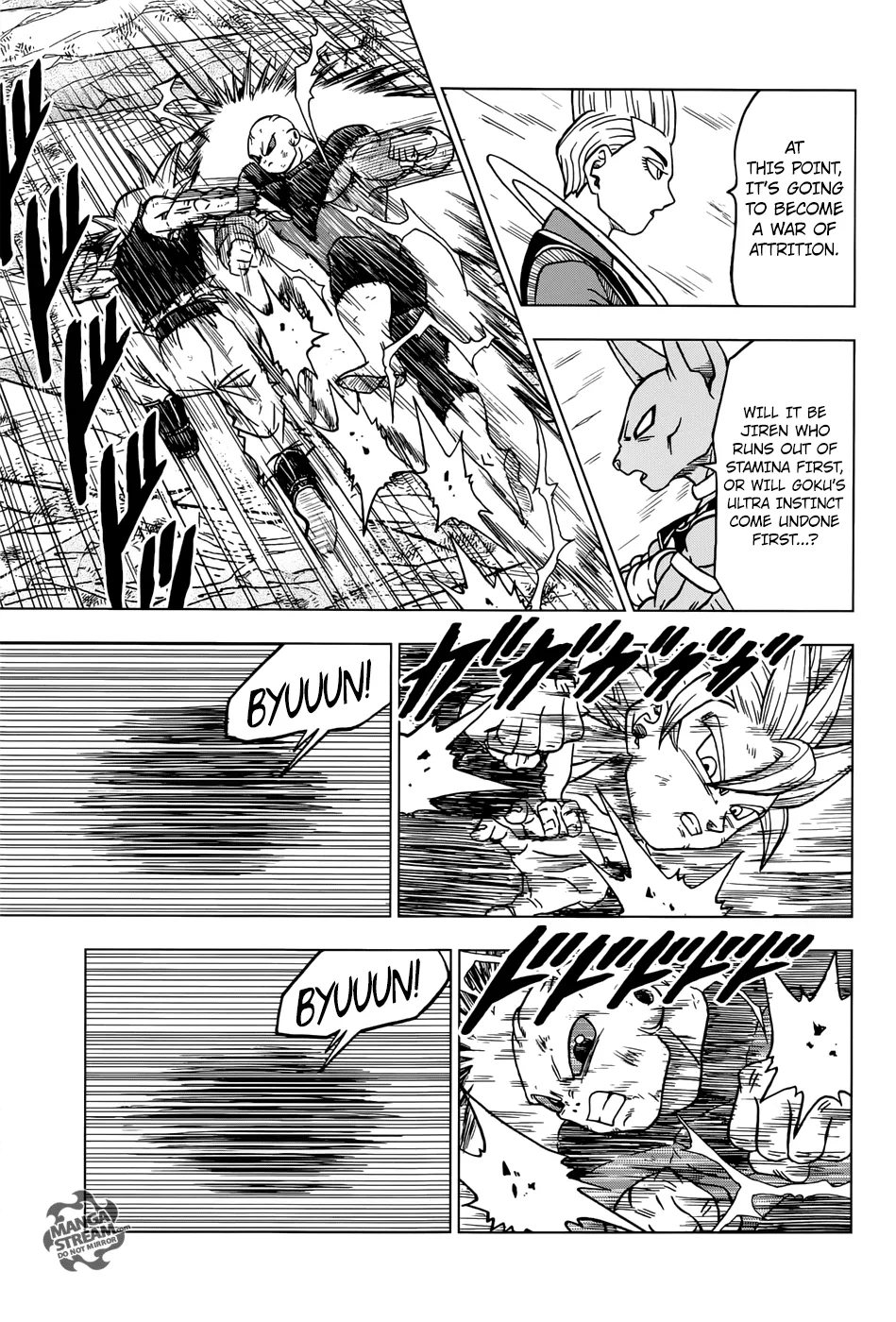 Dragon Ball Super Manga Chapter 41 page 33 - Ultra Instinct