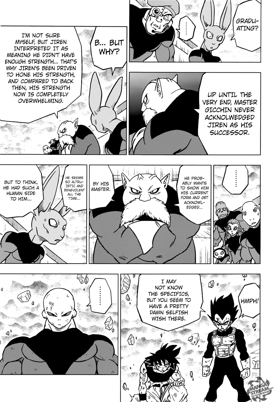 Dragon Ball Super Manga Chapter 41 page 39 - Ultra Instinct