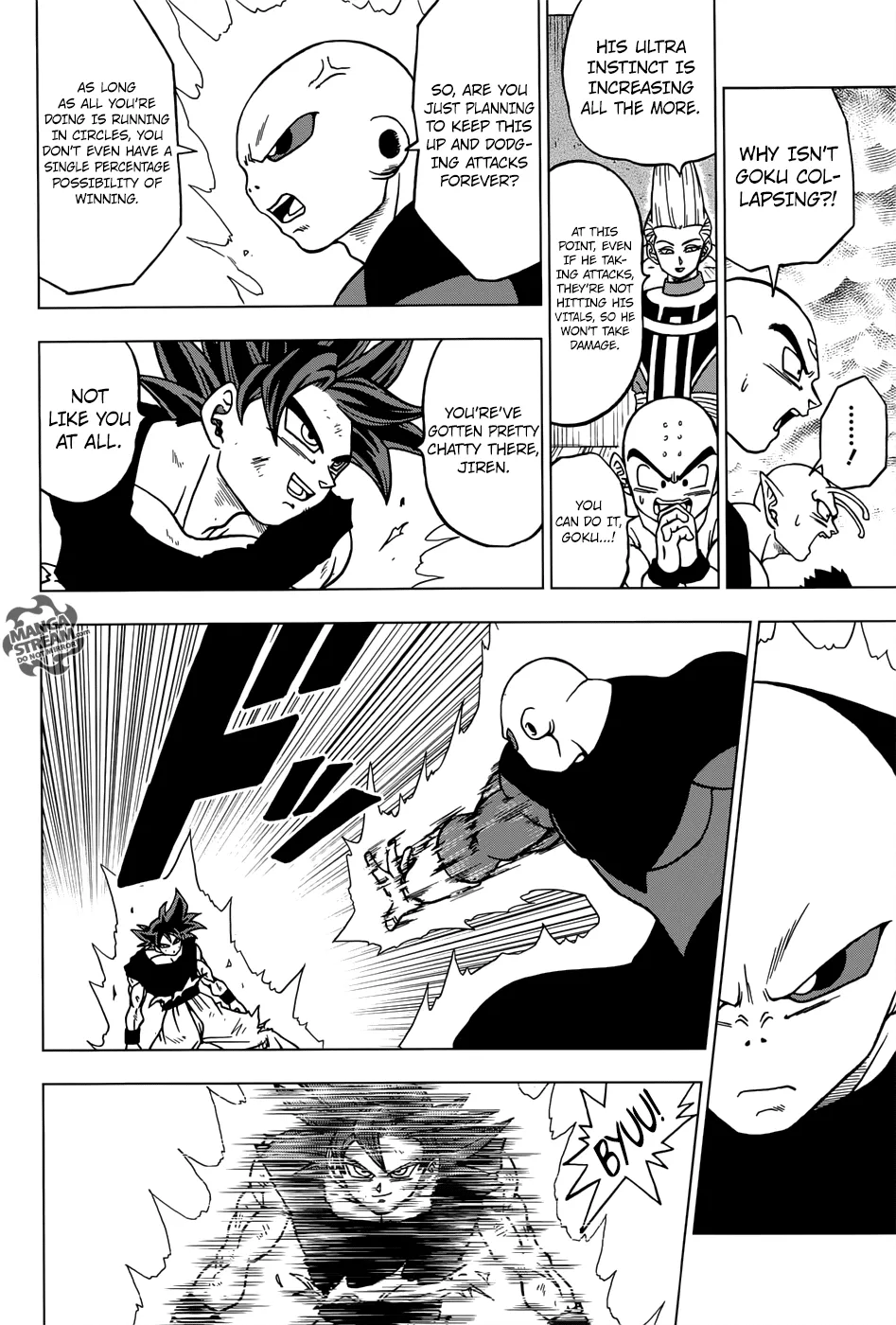 Dragon Ball Super Manga Chapter 41 page 6 - Ultra Instinct