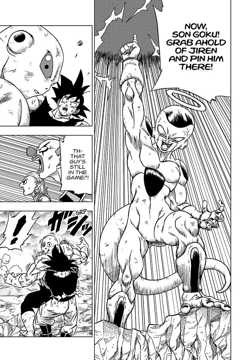 Dragon Ball Super Manga Chapter 42 page 15 - Battle's End and Aftermath