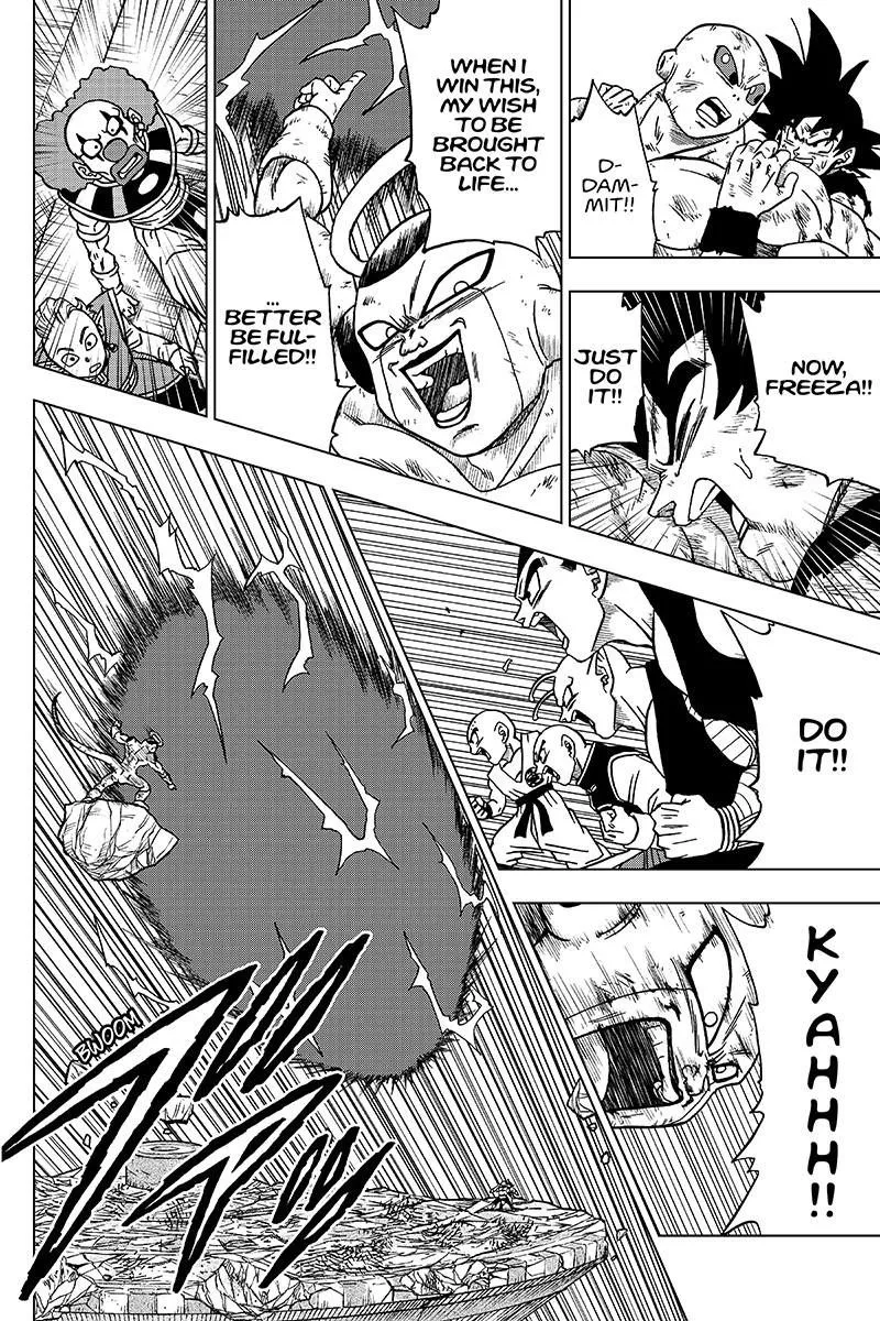 Dragon Ball Super Manga Chapter 42 page 16 - Battle's End and Aftermath