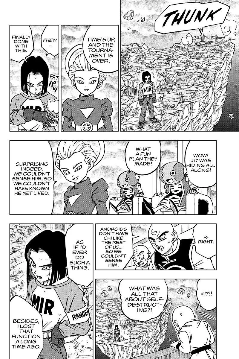 Dragon Ball Super Manga Chapter 42 page 24 - Battle's End and Aftermath