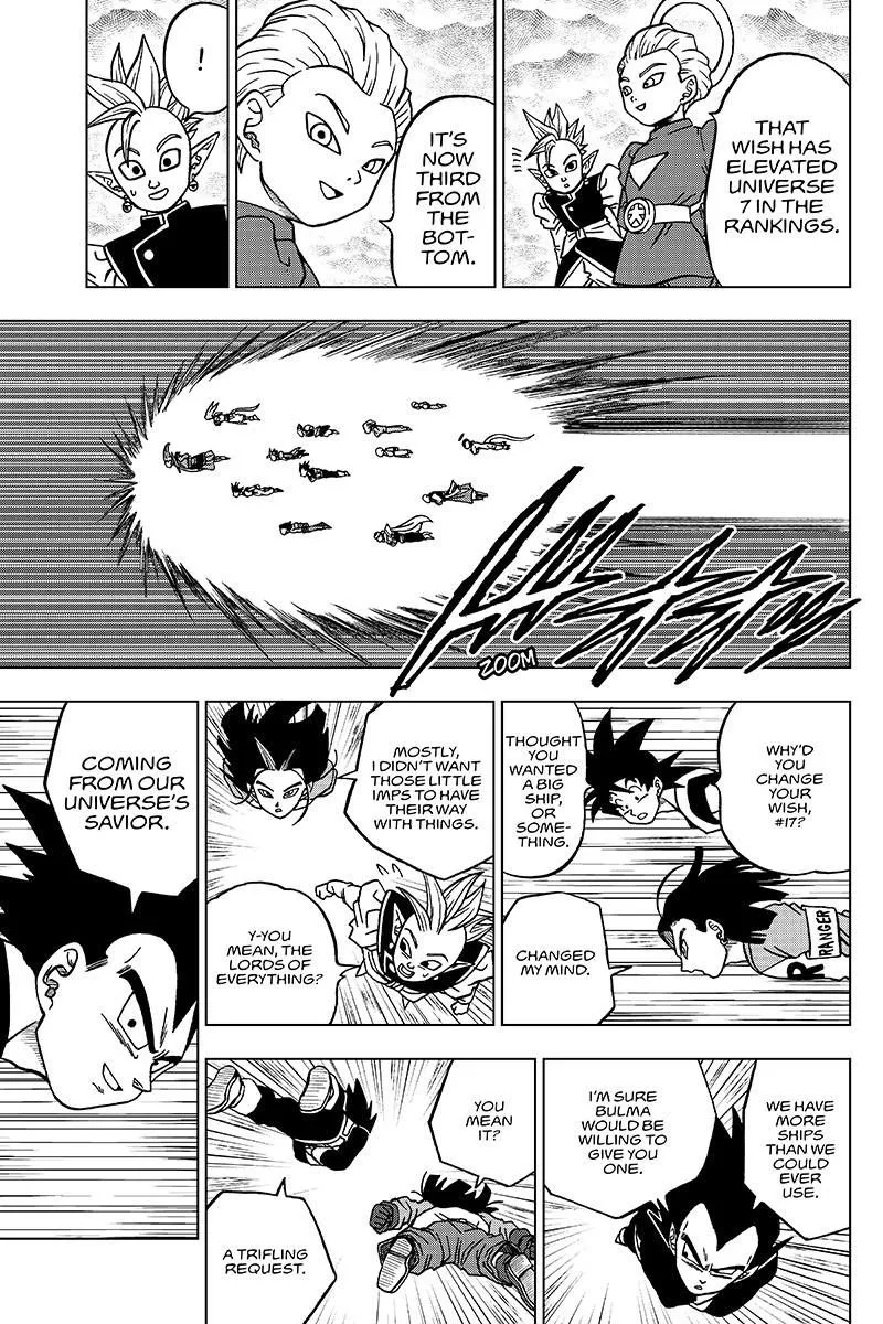 Dragon Ball Super Manga Chapter 42 page 29 - Battle's End and Aftermath