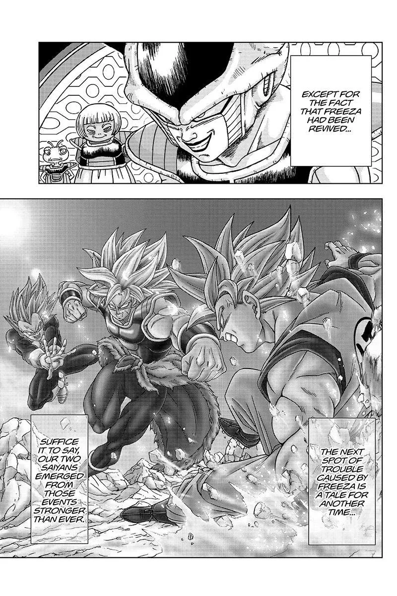 Dragon Ball Super Manga Chapter 42 page 33 - Battle's End and Aftermath