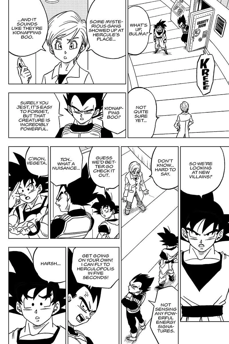 Dragon Ball Super Manga Chapter 42 page 36 - Battle's End and Aftermath