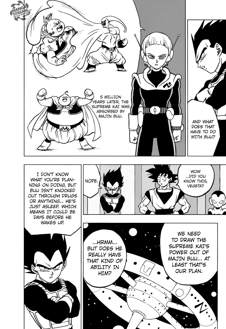 Dragon Ball Super Manga Chapter 43 page 16 - Joining the Galactic Patrol!