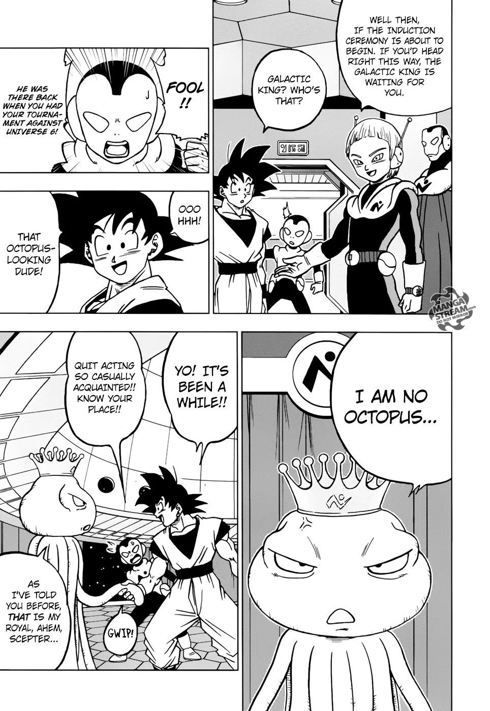Dragon Ball Super Manga Chapter 43 page 19 - Joining the Galactic Patrol!