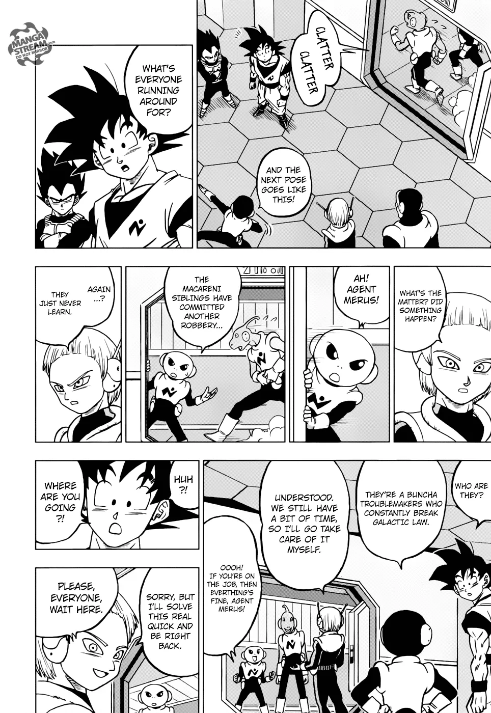 Dragon Ball Super Manga Chapter 43 page 22 - Joining the Galactic Patrol!