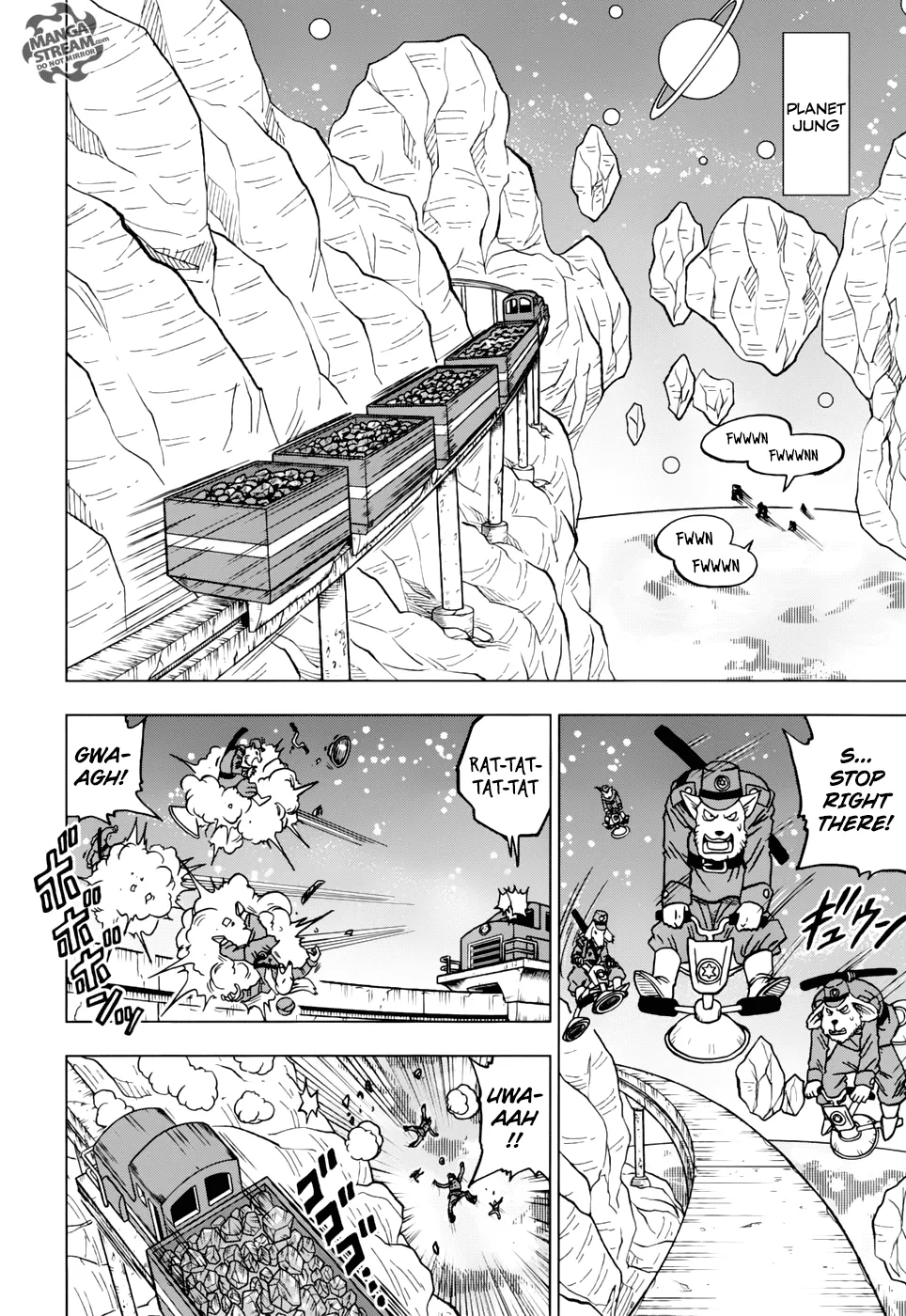 Dragon Ball Super Manga Chapter 43 page 24 - Joining the Galactic Patrol!