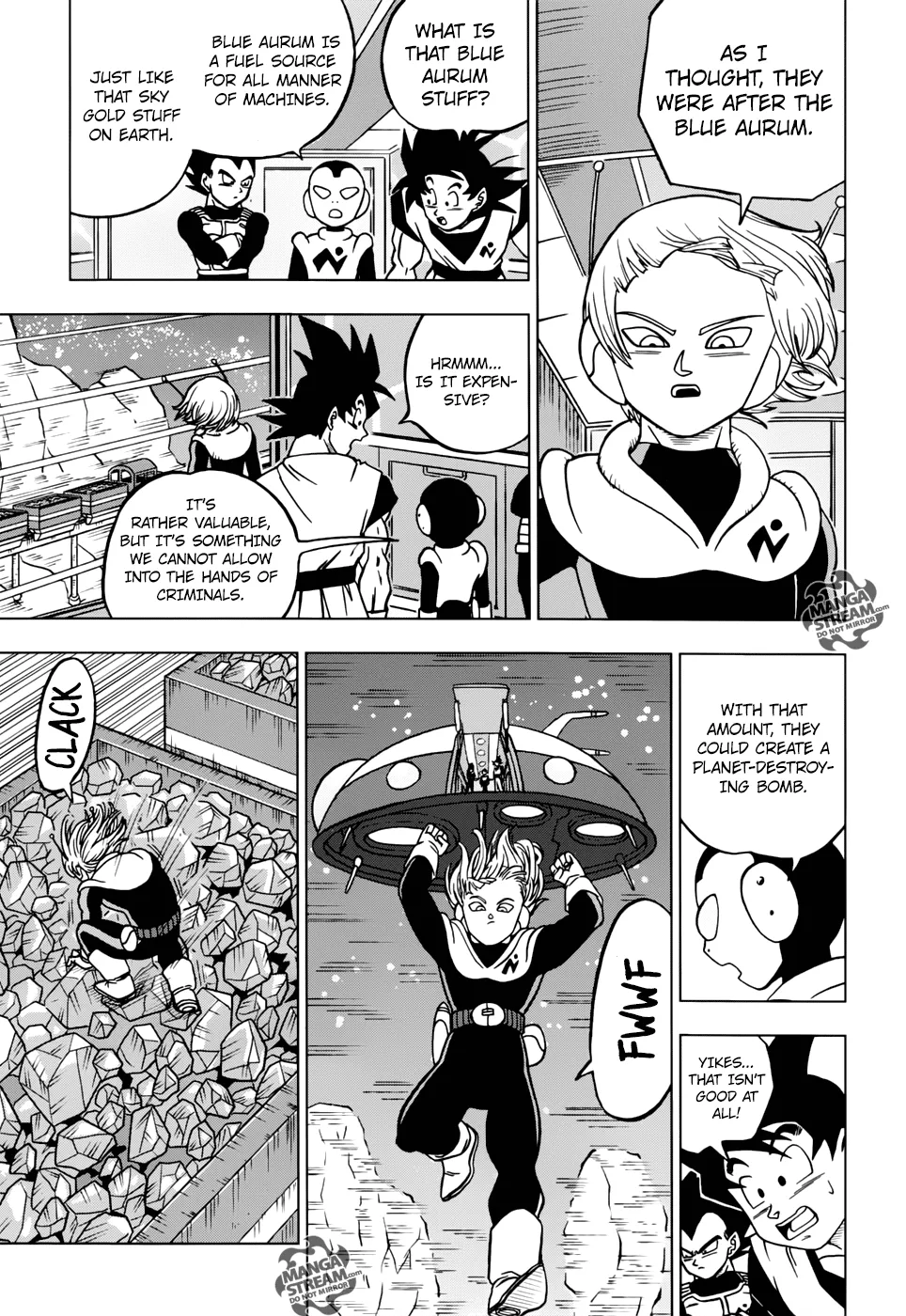 Dragon Ball Super Manga Chapter 43 page 27 - Joining the Galactic Patrol!