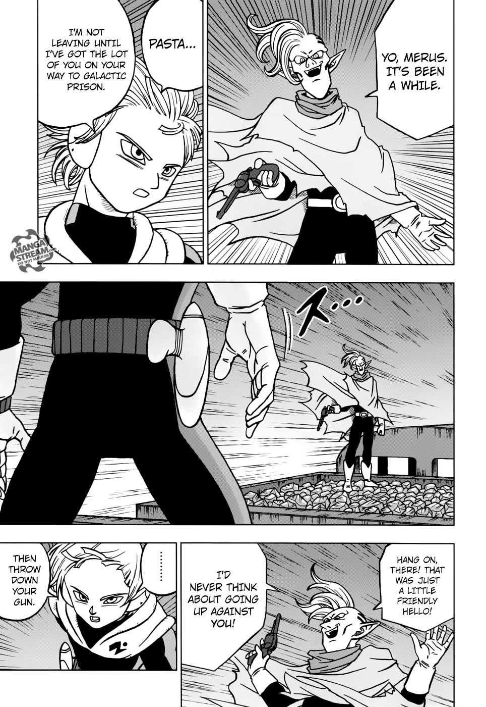 Dragon Ball Super Manga Chapter 43 page 29 - Joining the Galactic Patrol!