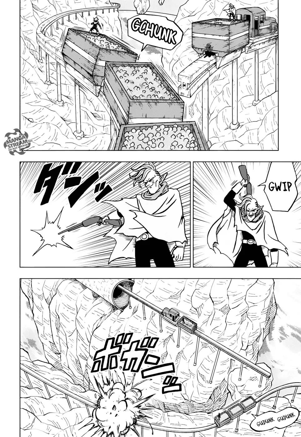 Dragon Ball Super Manga Chapter 43 page 34 - Joining the Galactic Patrol!