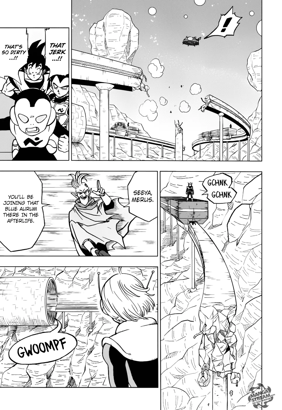Dragon Ball Super Manga Chapter 43 page 35 - Joining the Galactic Patrol!