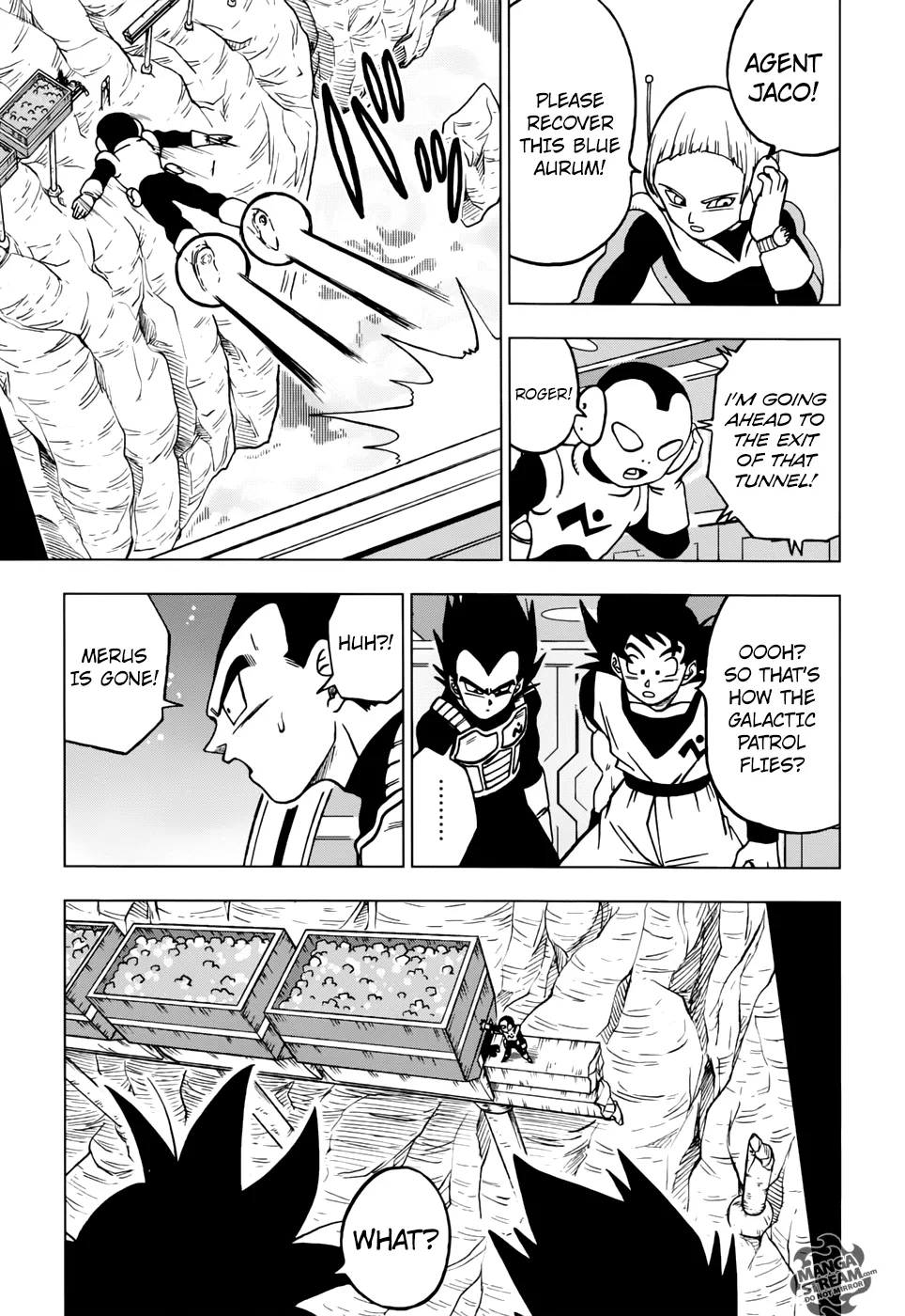 Dragon Ball Super Manga Chapter 43 page 37 - Joining the Galactic Patrol!