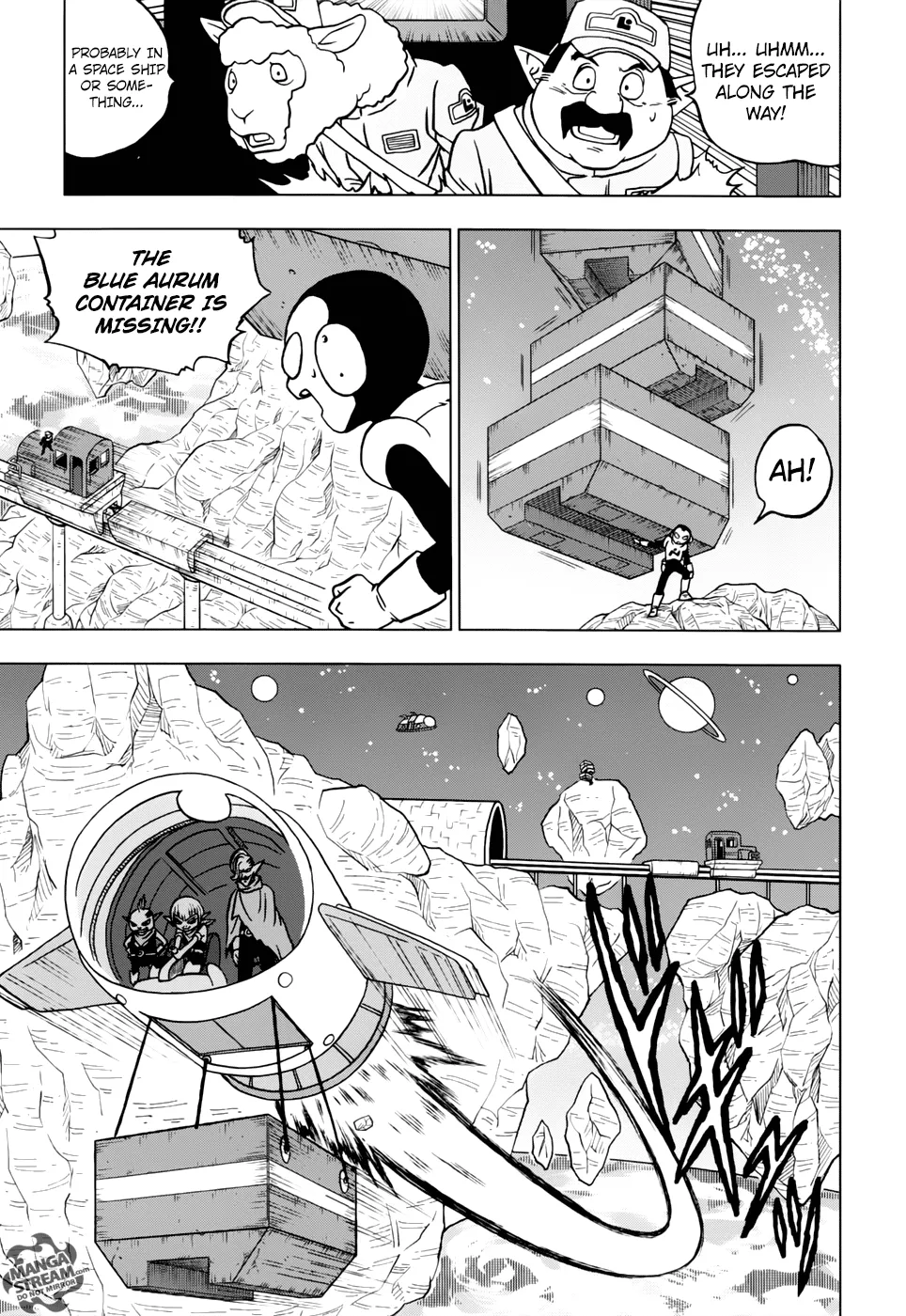 Dragon Ball Super Manga Chapter 43 page 39 - Joining the Galactic Patrol!