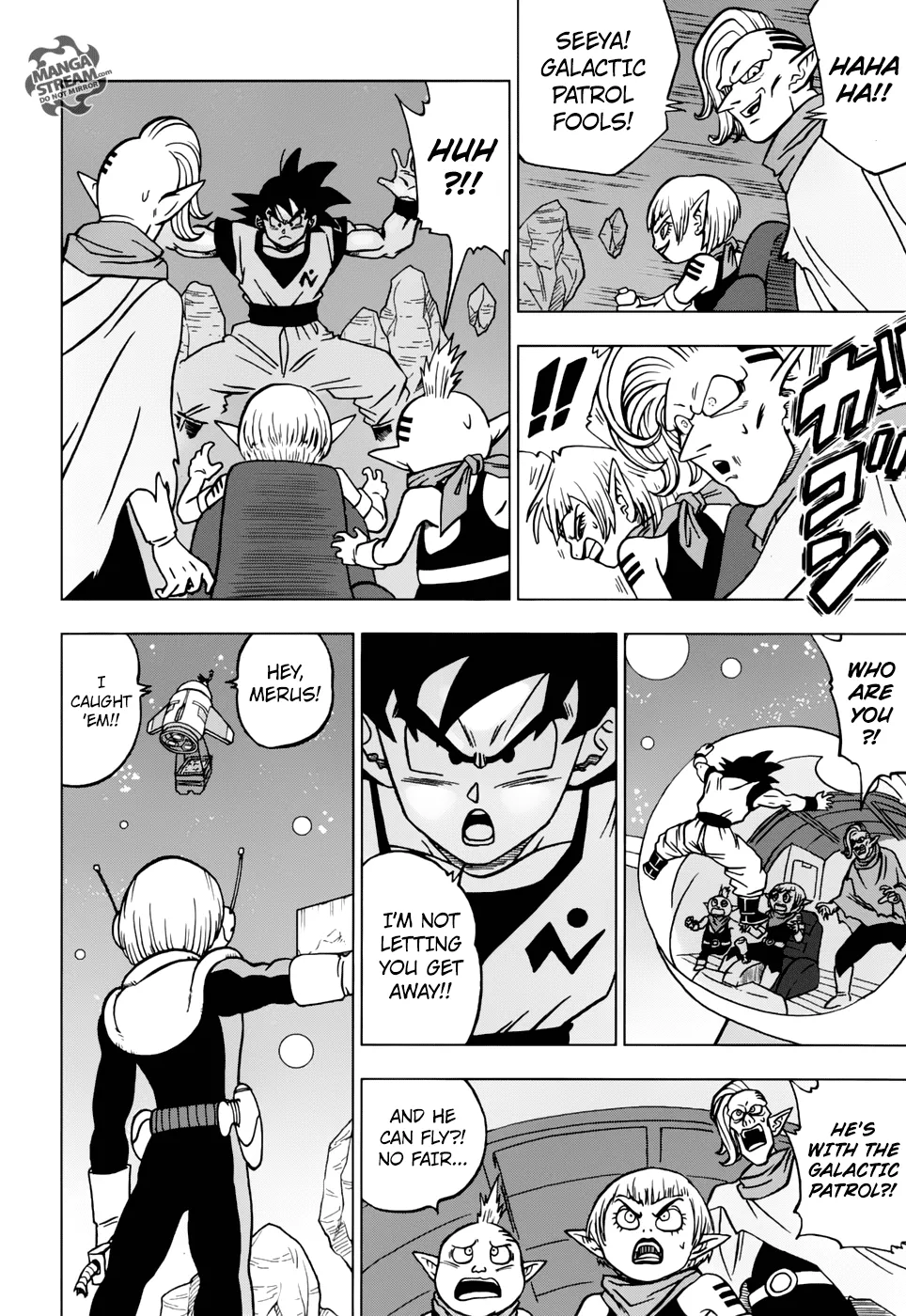 Dragon Ball Super Manga Chapter 43 page 40 - Joining the Galactic Patrol!