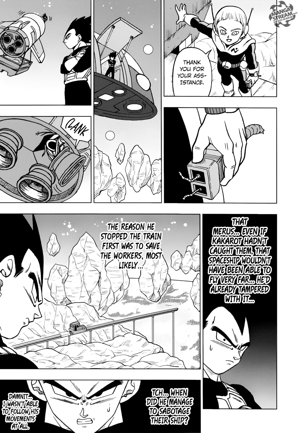 Dragon Ball Super Manga Chapter 43 page 41 - Joining the Galactic Patrol!