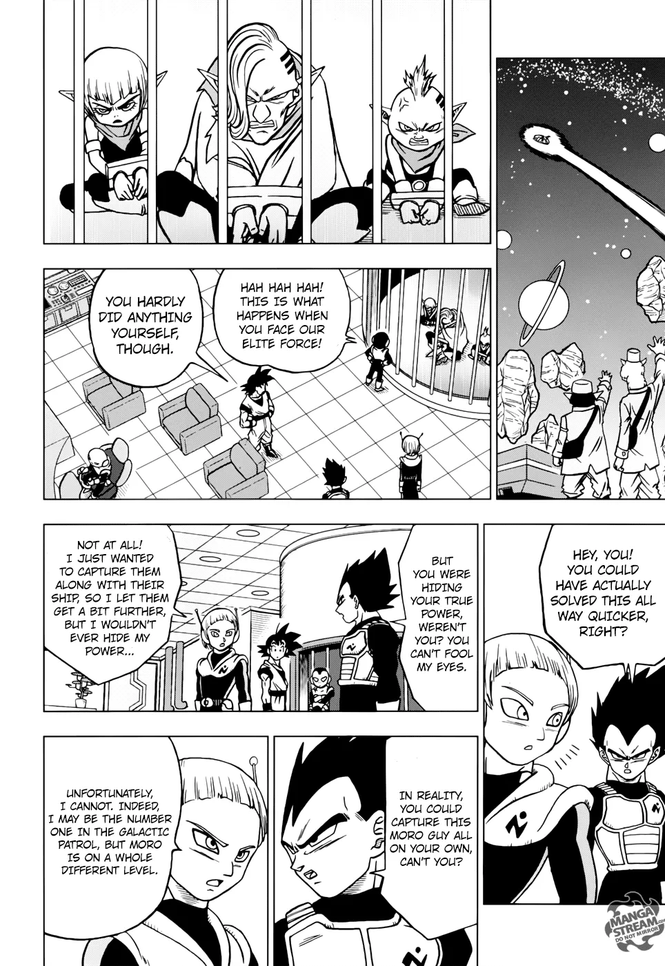Dragon Ball Super Manga Chapter 43 page 42 - Joining the Galactic Patrol!
