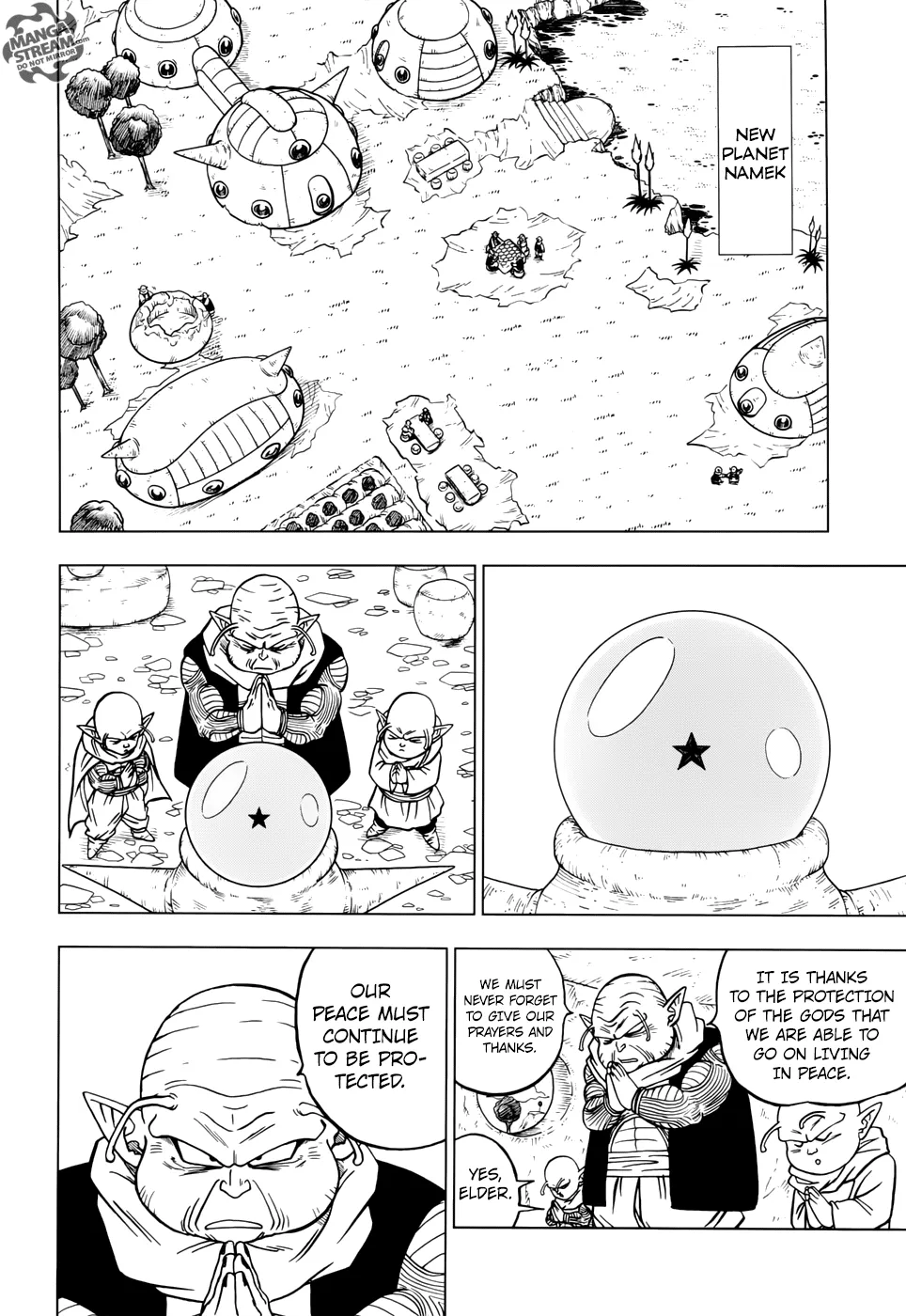 Dragon Ball Super Manga Chapter 44 page 14 - Escaped Prisoner Moro