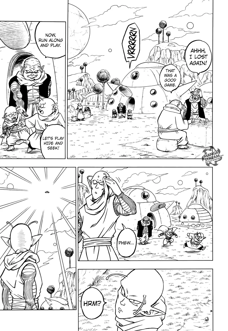 Dragon Ball Super Manga Chapter 44 page 15 - Escaped Prisoner Moro