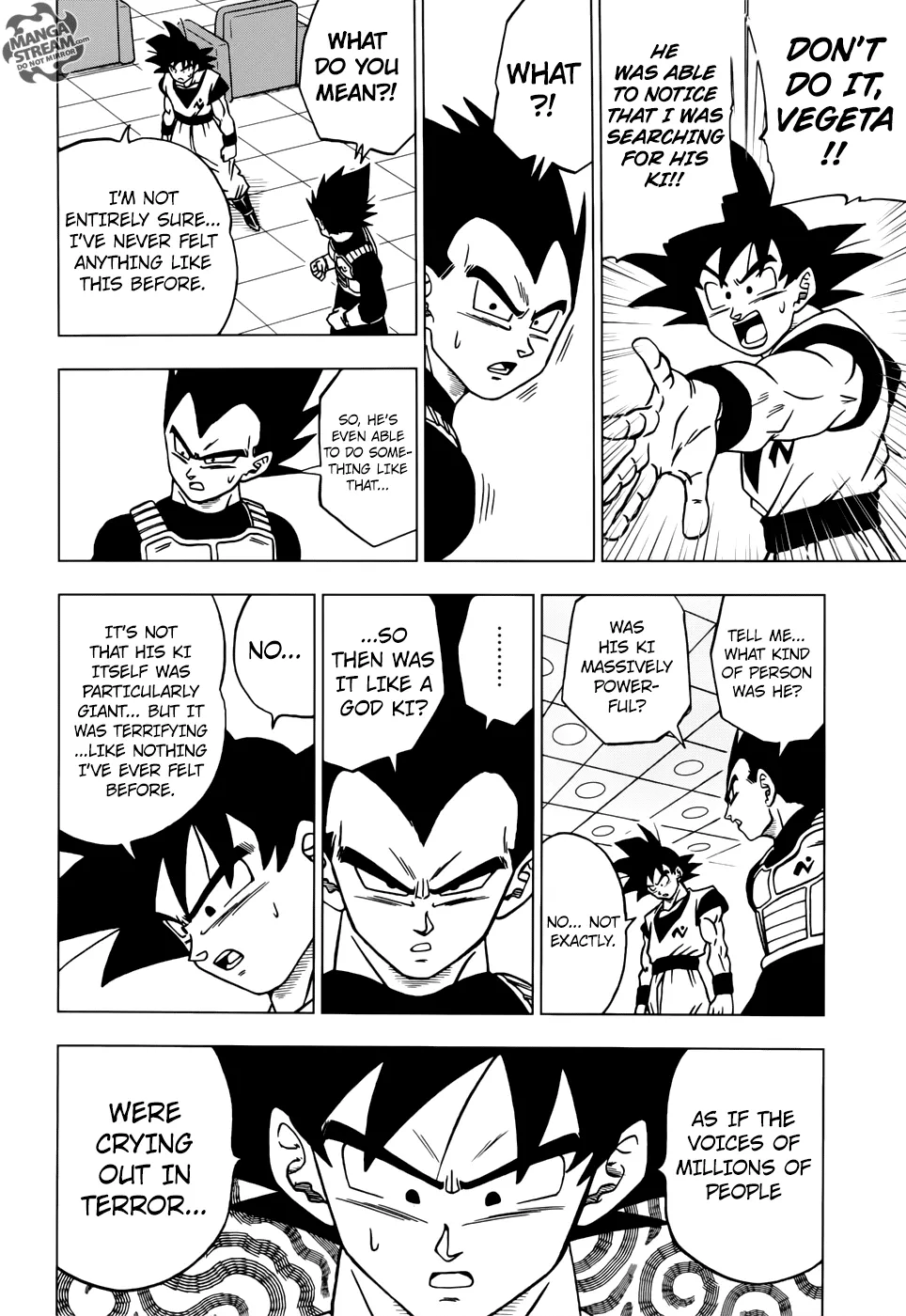 Dragon Ball Super Manga Chapter 44 page 2 - Escaped Prisoner Moro