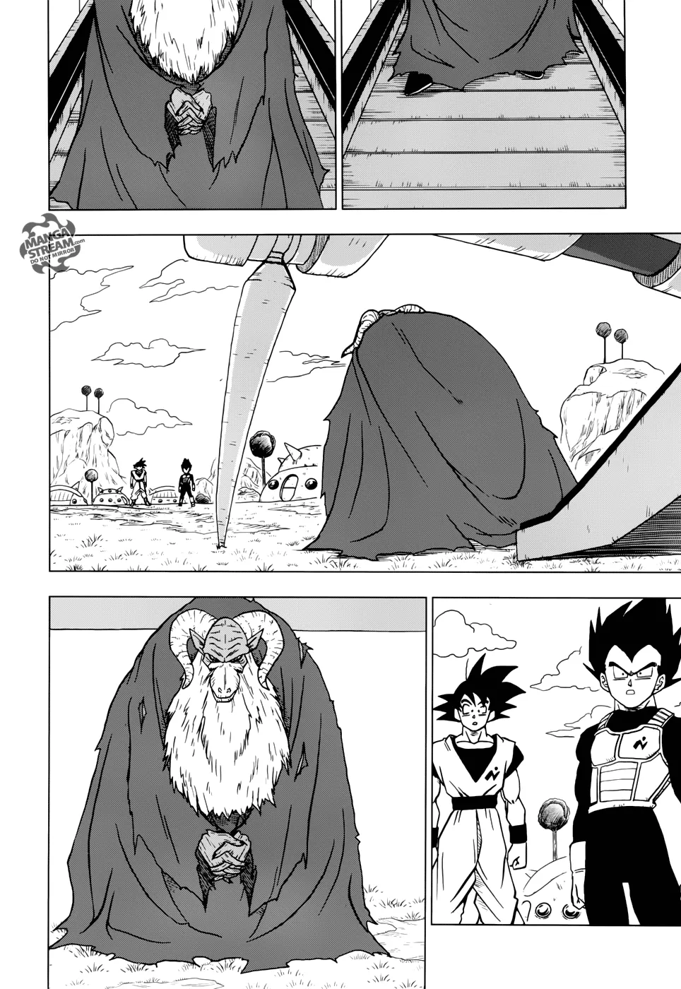 Dragon Ball Super Manga Chapter 44 page 22 - Escaped Prisoner Moro