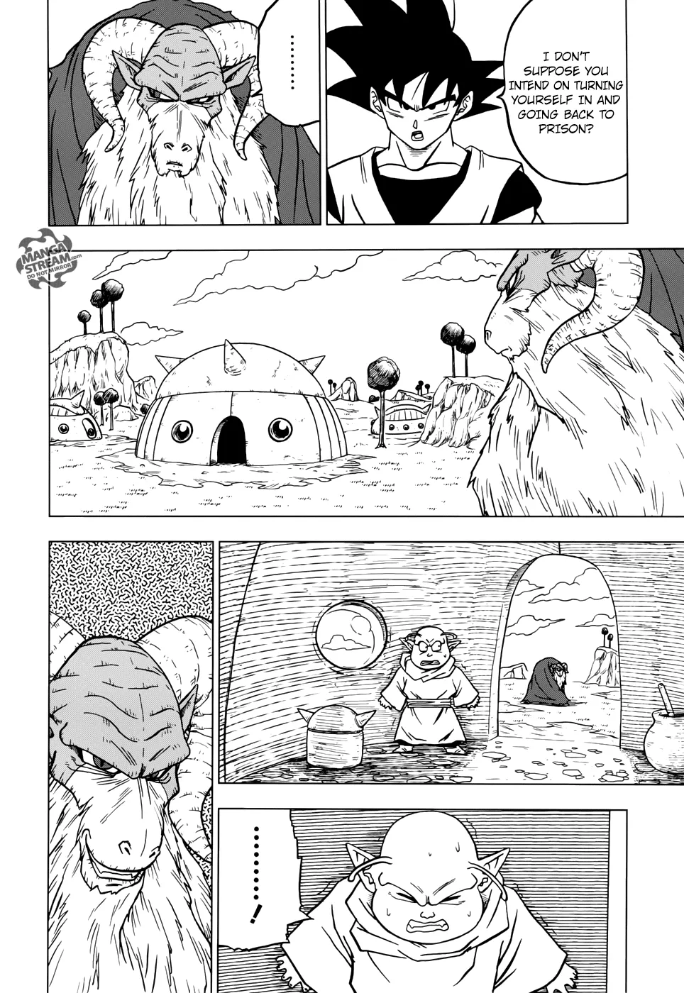 Dragon Ball Super Manga Chapter 44 page 24 - Escaped Prisoner Moro