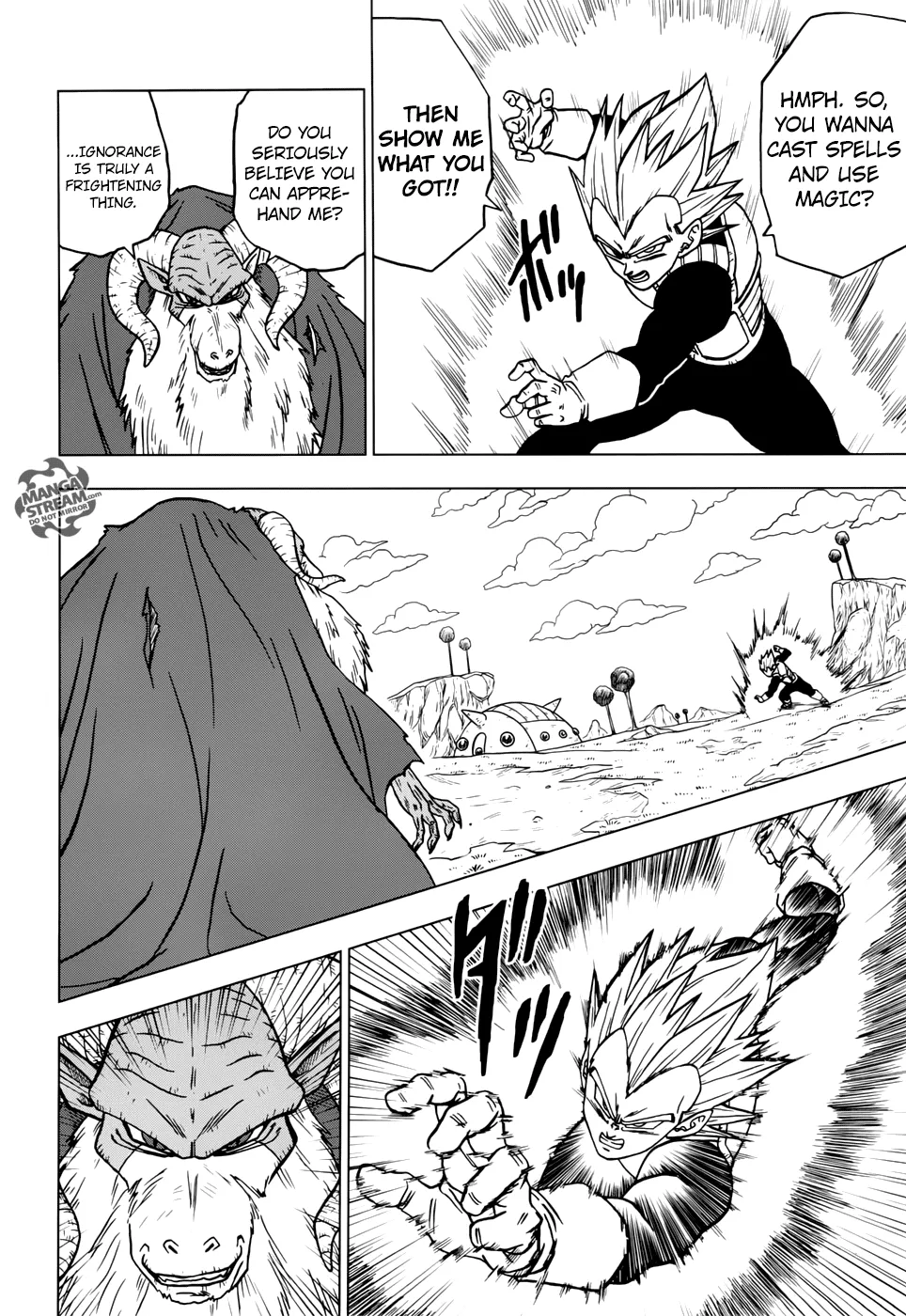 Dragon Ball Super Manga Chapter 44 page 30 - Escaped Prisoner Moro