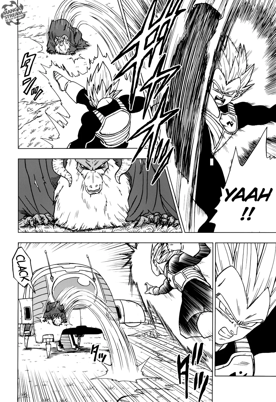 Dragon Ball Super Manga Chapter 44 page 32 - Escaped Prisoner Moro